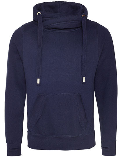 Cross Neck Hoodie - "Möövchen" (Gr. XS-2XL) (10 Farben)