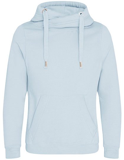 Cross Neck Hoodie - "Hamburg schnackt" (Gr. XS-2XL) (10 Farben)