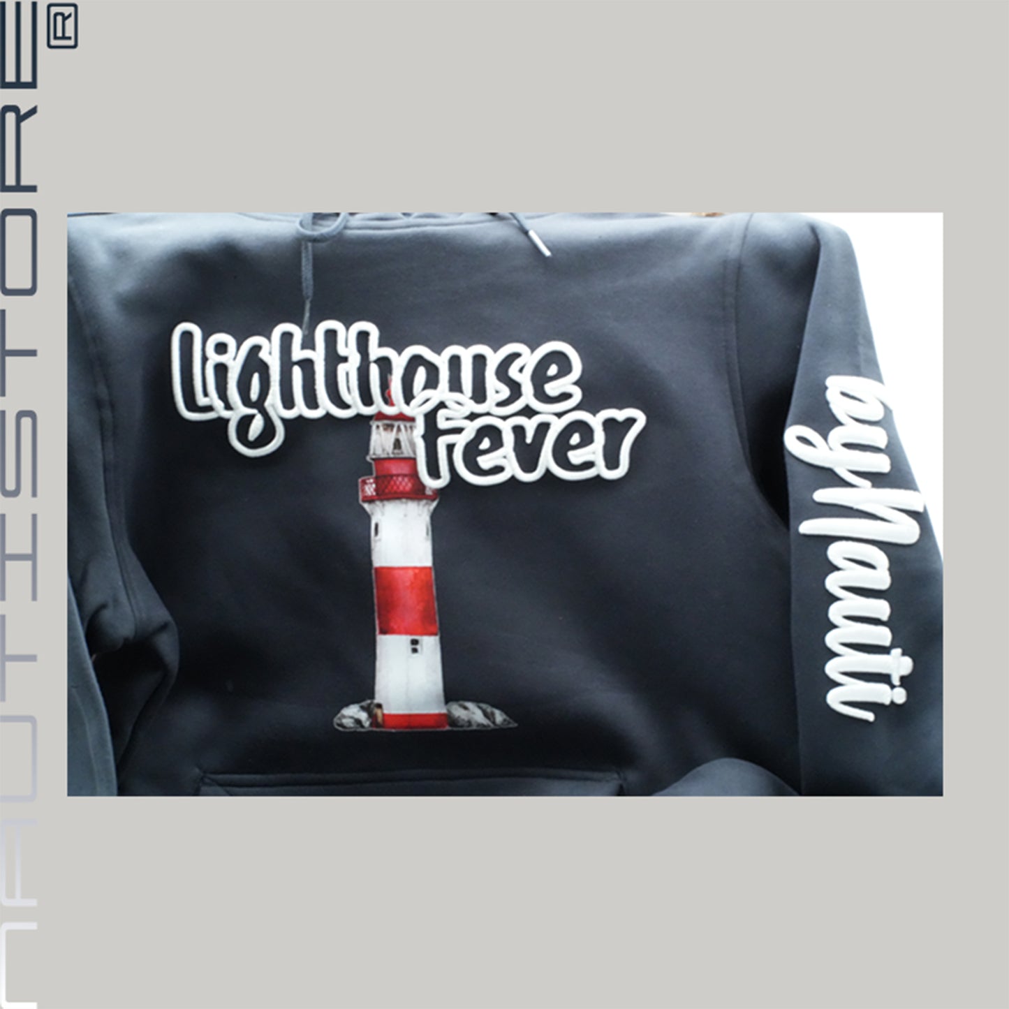 Heavy Hoodie - "Moin - Lighthouse Fever" (Gr. XS-5XL)