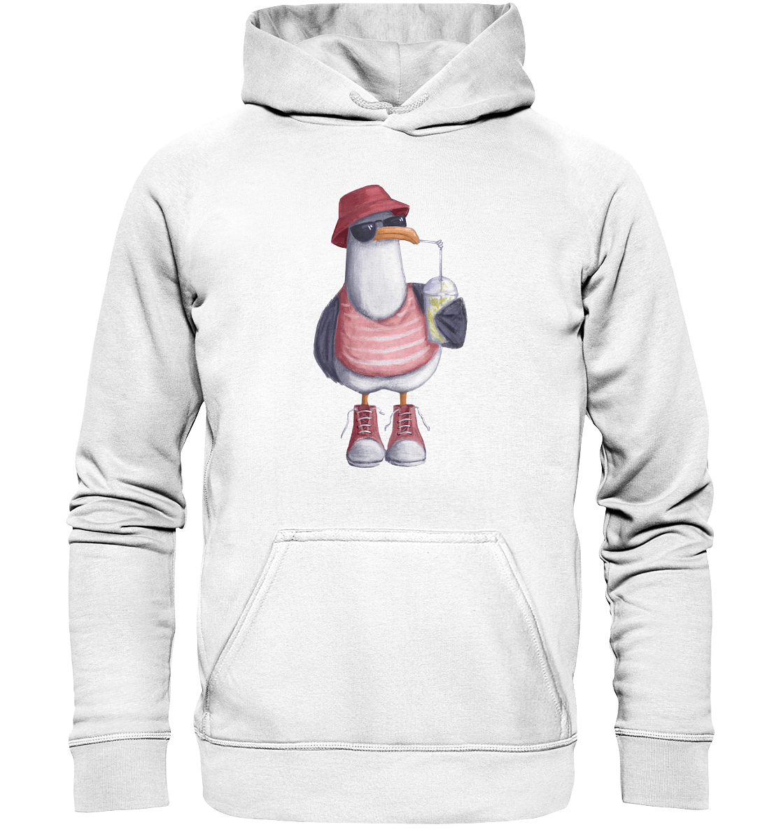 Nicht ansprechen ! - Einfacher Unisex-Hoodie