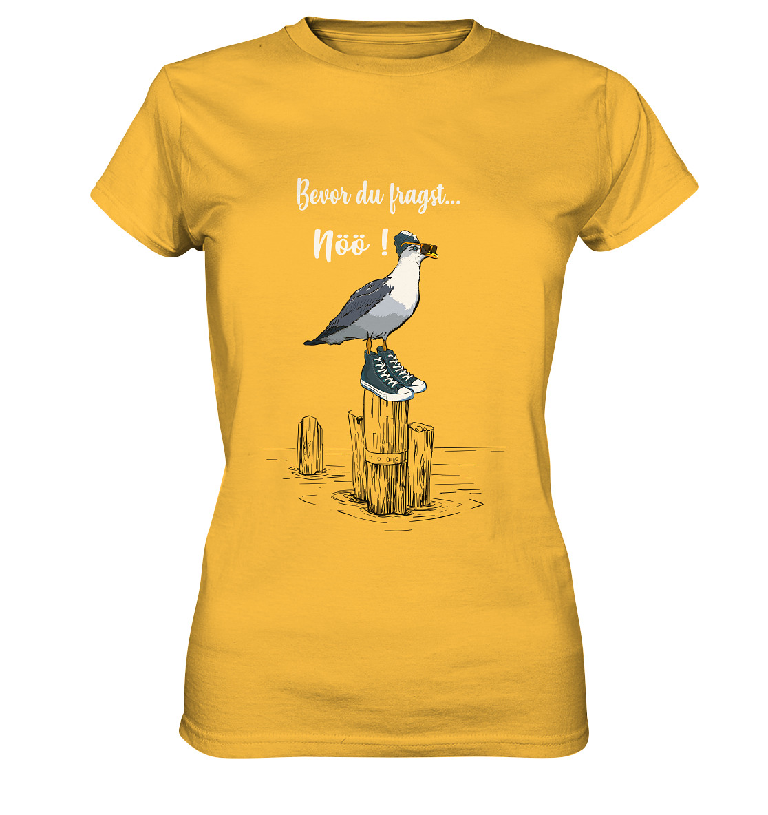 Bevor Du fragst...nöö ! - Ladies Premium Shirt