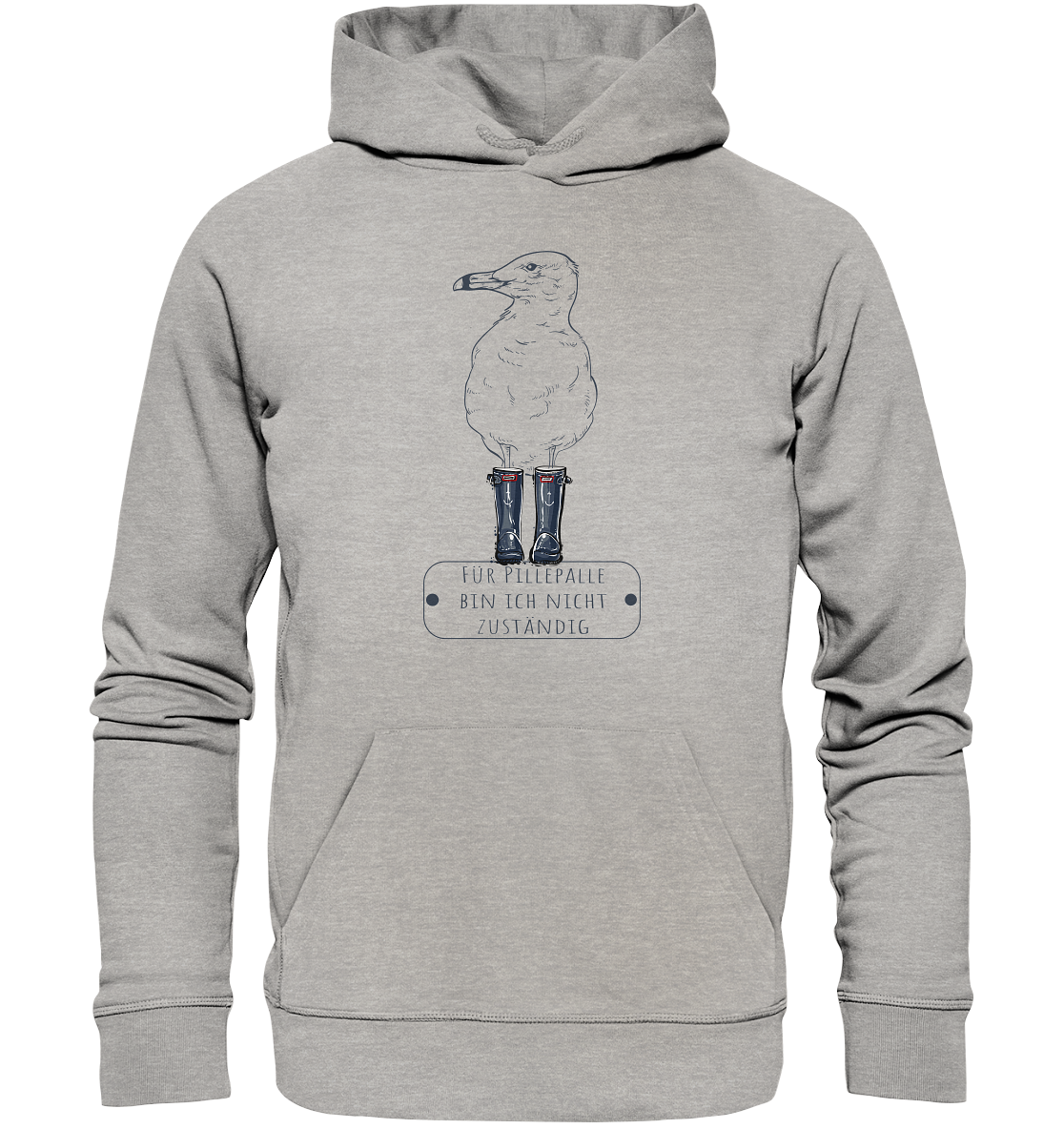 Pille Palle (marine) - Organic Basic Hoodie