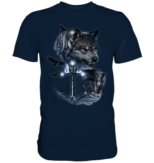 MT 42.0 – Wolf (blau) – Premium-Shirt